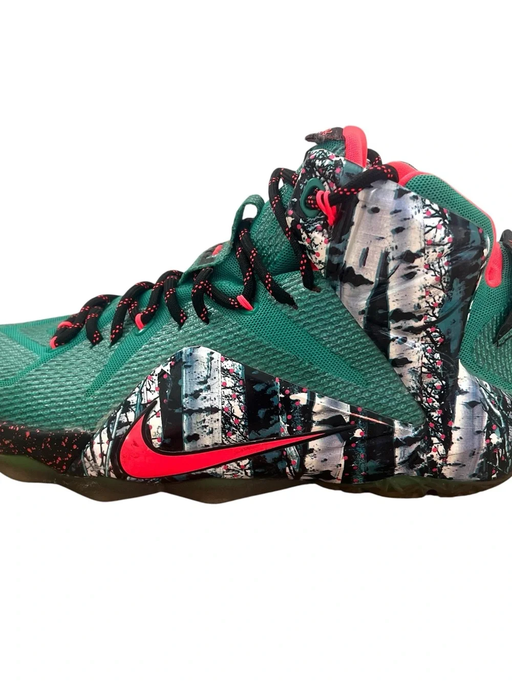 2014 Nike LeBron XII 12 “Xmas” Akron Birch Size 9.5